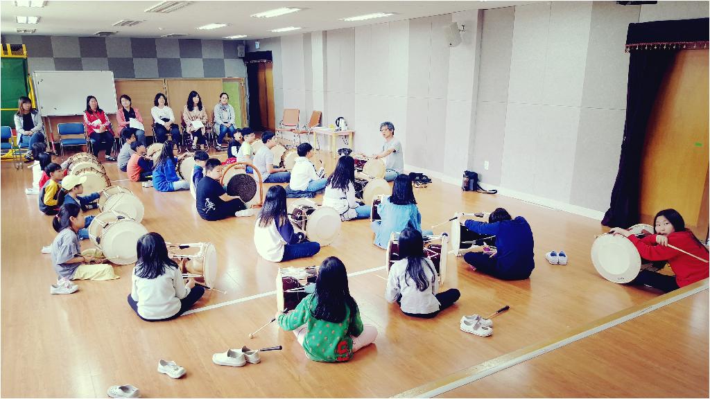 방과후학교 공개수업-풍물